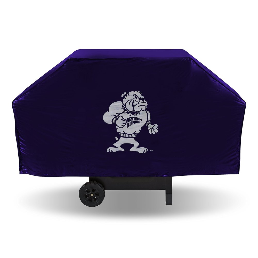 Rico Industries NCAA Western Illinois Leathernecks Vinyl Grill Cover, Purple