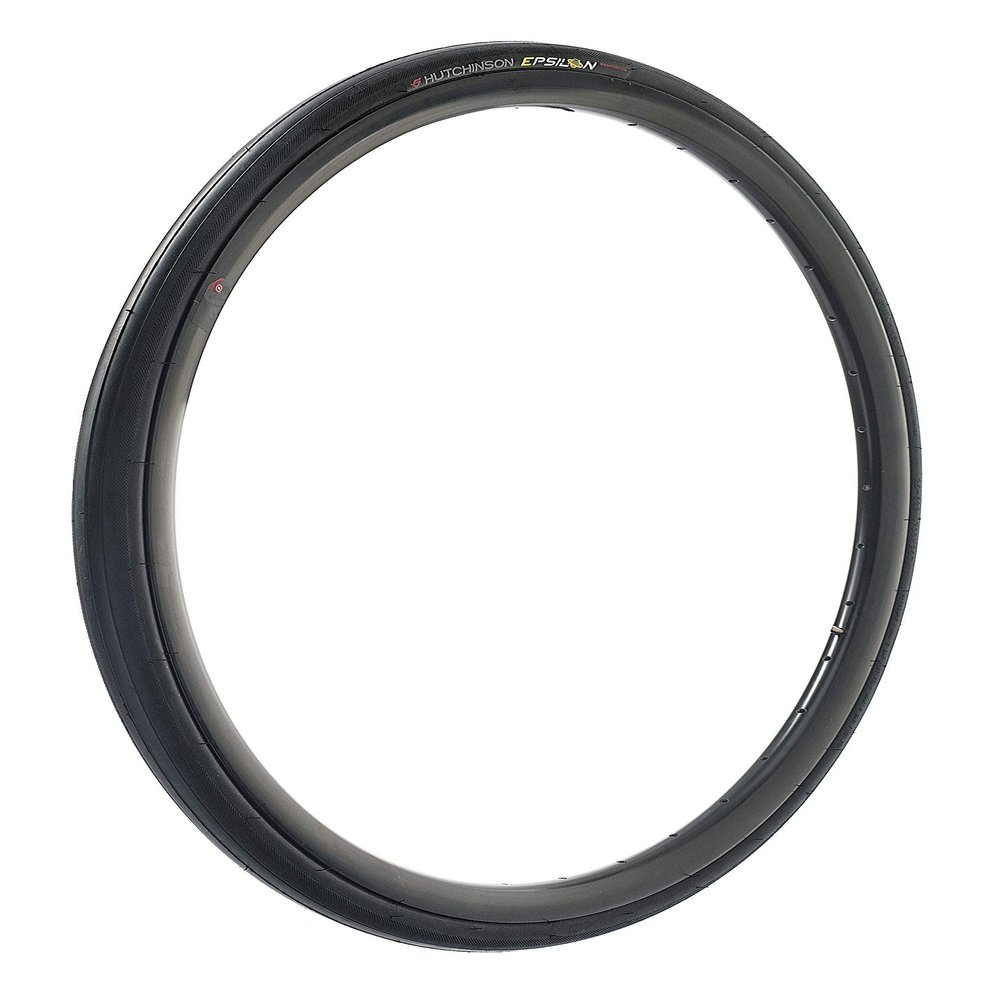 HUTCHINSON Epsilon Tube type Black/Silver Bike Tires, 700cm x 25/27