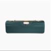 Negrini 16405 Ultra-Compact Over-Under and Side-by-Side Shotgun Hard Case  Lightweight Upland Hunting Gun Case with Locks, Green/Cognac view 2