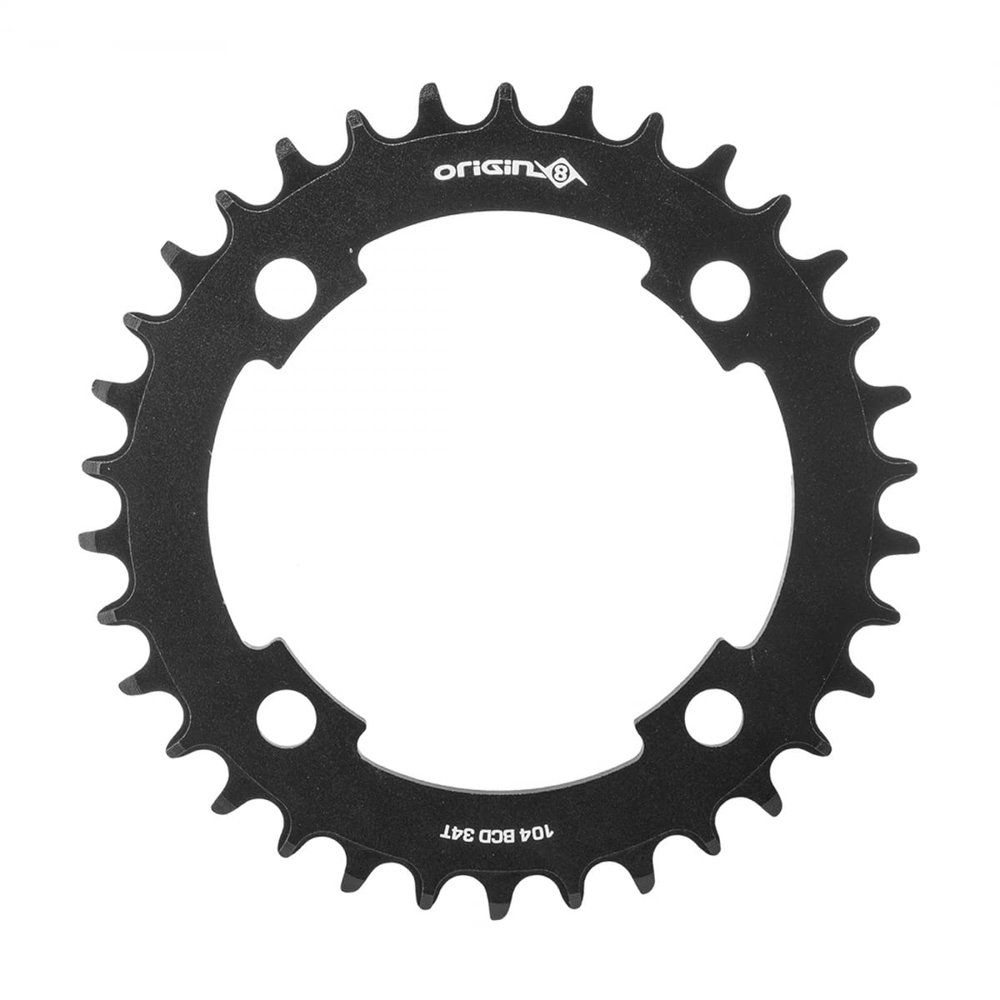 Origin8 Chainring Thruster 104Mm 34T 10/11/12S 4B Bk - NWP201-NA-34T