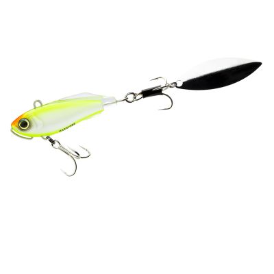 Duel F1183-PCL-Pearl Chart Spin Tail Hardcore Solid Spin Sea Bass Flounder Fishing Tackle Fishing Freshwater Sea Bass 2.0 inches (50 mm) 22g