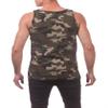 Pro Club Men's Comfort Cotton Tank Top, Green Camo, 5X-Large view 2