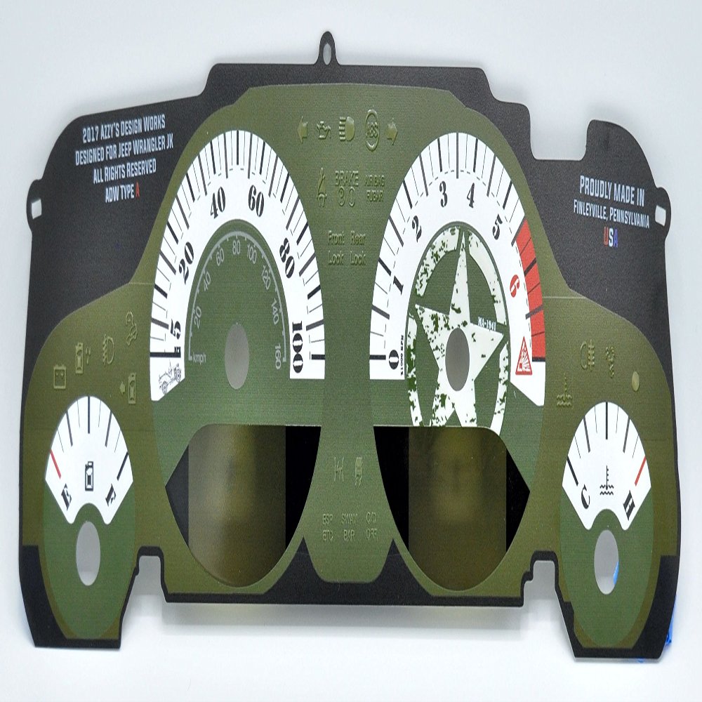 Azzy's Design Works - Overlord (Oscar Mike Star) - Olive - Type A - CEL on Digital Display, 2007-2013