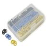 Best divers ab0490 Kit Din, O-Ring DIN, Pack 300 Pieces, Compatible: Mares 100, Cressi 100, Scuba 100 view 1