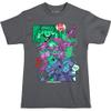 JINX Overwatch Nerf This (D.Va) Boys' Gamer Graphic T-Shirt, Charcoal, Small