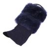 Myhouse Women Winter Leg Boot Socks Toppers Boot Cuff Top Cover (Navy Blue) view 1