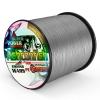 Ashconfish 16 Strands Hollow Core Braided Fishing Line 1500M/1640Yards 40LB Gray view 2