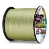 Ashconfish 16 Strands Hollow Core Braided Fishing Line 1500M/1640Yards 100LB Army Light Green view 3