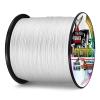 Ashconfish 16 Strands Hollow Core Braided Fishing Line 1500M/1640Yards 150LB White view 3