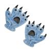 Unisex Adults Cartoon Animal Dinasour Bear Panda Cat Paw Claw Hand Gloves Halloween Themed Party Cosplay Costume Props Mittens Winter Warm Plush Gloves for Women Men Boys Girls view 1