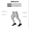 Alleson Athletic Mens Swift Mesh Reversible Flag Football Jersey, Charcoal Solid, White, 3X-Large view 3