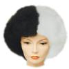 Lacey Wigs Afro Black/White Costume Wig view 1