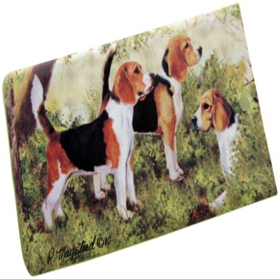 Beagle Luggage Bag Tag