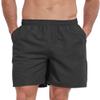 Adoretex Men's Solid Swim Board Short (M0002) - Black - XXXX-Large view 1