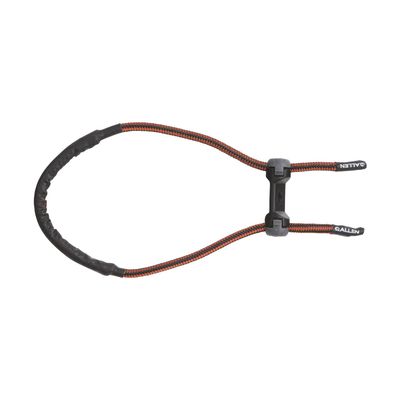 Pulse Bow Wrist Sling by Allen Company - Compound Bow Stabilizer w/ Scent Reduction - Quick Adjust Tabs - Hunting and Target Archery -Red/Black Red