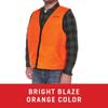 Allen Company Deluxe Orange Hunting Vest, Blaze, Medium view 2