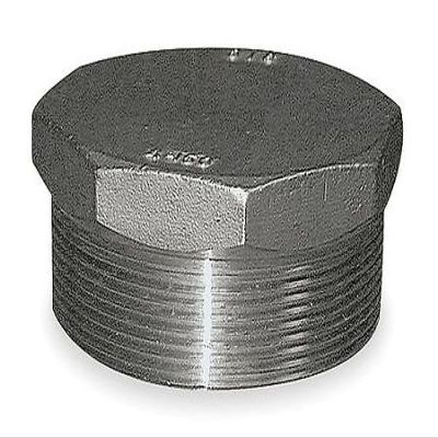 1-1/2" MNPT SS Hex Head Plug