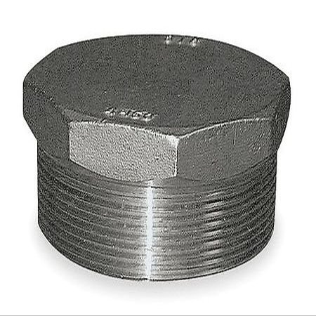 1-1/2" MNPT SS Hex Head Plug
