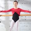 116246007 Long Sleeve Ballet Dance Wrap Tops Sweater For Girls Toddler view 3