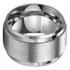 CROWNAL 6mm 8mm 10mm Tungsten Wedding Band Ring Men Women Polished Beveled Edge Matte Brushed Finish Center Comfort Fit Size 5 To 17 (8mm,16) view 2