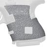 GripOn Textured Rubber Full Grip Wrap for Gen 4 Glock 26 27 28 33 39 (Gray, Large Backstrap) view 1