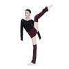 11411601 Adult Long Sleeve Warm Ups Ballet Dance Ballerina Sweater top Women Black view 2