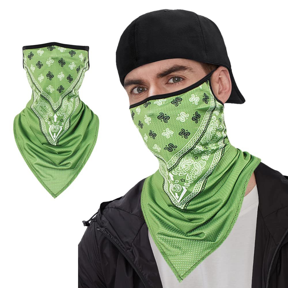 KINGREE Balaclava Ski Mask, Motorcycle Helmets Liner Neck Gaiter, Quick-Dry Half Masks