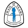 Magnet Trail of Tears National National Historic Trail Sign Shaped Magnetic Sticker (Hike Decal) view 1