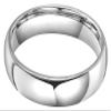 CROWNAL 4mm 6mm 8mm 10mm Tungsten Wedding Band Ring Men Women Plain Dome Polished Size Comfort Fit Size 3 To 17 (4mm,7) view 2