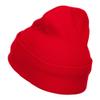 Mexico Embroidered Long Beanie - Red OSFM view 2