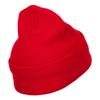 Mexico Embroidered Long Beanie - Red OSFM view 3