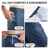 Kanu Surf Men's Flex Swim Trunks (Regular & Extended Sizes), Line Up Navy, Small view 4