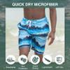Kanu Surf Men's Flex Swim Trunks (Regular & Extended Sizes), Banzai Navy, Large view 3