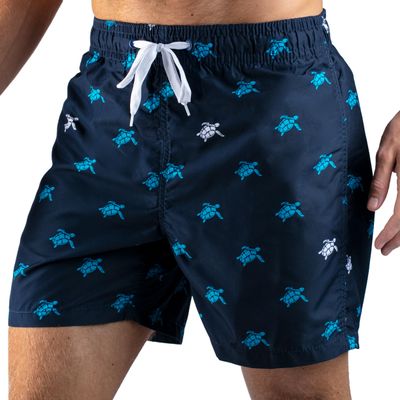 Kanu Surf Men's Havana Swim Trunks (Regular & Extended Sizes), Terrapin Navy, Medium