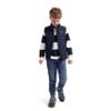 Trespass Childrens/Kids Jadda Quilted Sleeveless Gilet (5-6 Years) (Navy) view 1
