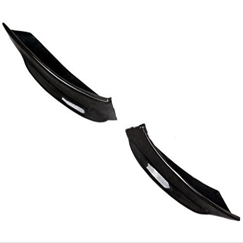 Eppar New Carbon Fiber Front Lip Spoiler 2PCS P-Style Compatible with BMW Z4 E89 2009-2016