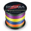 Dorisea Extreme Braid 100% Pe Multi-Color Braided Fishing Line 109Yards-2187Yards 6-550Lb Test Fishing Wire Fishing String Superline (1000m/1093Yards 8lb/0.12mm) view 2