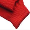 BaiX Boys and Girls Warm Winter Knitted Writing Gloves, 5-12 Years Old, Red view 4