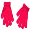 BaiX Boys and Girls Warm Winter Knitted Writing Gloves, 5-12 Years Old, Plum view 1