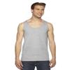 American Apparel Unisex Fine Jersey Tank XS HEATHER GREY view 1