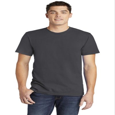 American Apparel Unisex Fine Jersey Short-Sleeve T-Shirt 2XL ASPHALT