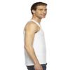 American Apparel Unisex Fine Jersey Tank L WHITE view 2