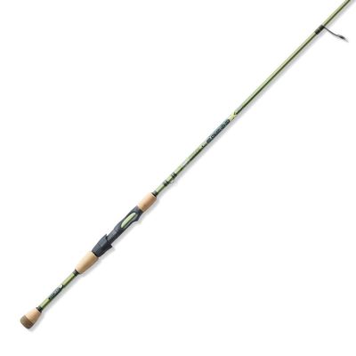 St. Croix Rods Legend X Spinning Rod, Black Coral