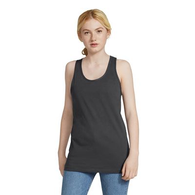 American Apparel Unisex Fine Jersey Tank S ASPHALT
