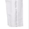 Boys baptism tuxedo in white with Maria Embroidering and included Estola view 3