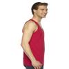 American Apparel Unisex Fine Jersey Tank XS RED view 2