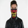 Seamless Outdoor Face/Ski Mask Bandanna. Breathable, Dust Proof - Great for Skiing, Snowboarding, Motorcycle, Bicycle, Running, Camping, Hiking (3 PACK, Angry Clown, Army, Warchild) view 3