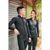 SCUBAPRO Women's Hybrid Thermal Diving Top, Long-Sleeve, Small, Black view 3