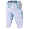 Champro Bull Rush 7-Pad Girdle, White, Grey Inset (FPGU17AWS), Adult Small view 2