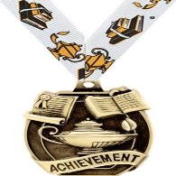 Crown Awards 2" Scholastic Achievement Medals 20 Pack